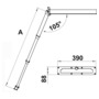 3-step foldaway ladder